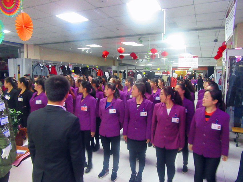 【團隊士氣，風(fēng)采展示】新時代店歌士氣展示比賽圓滿結(jié)束！